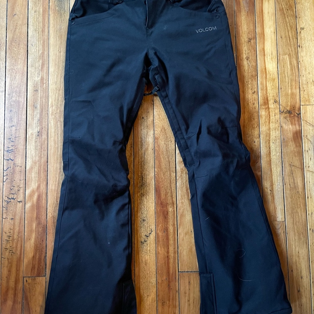Volcom Black Slim Snowboard  Pants